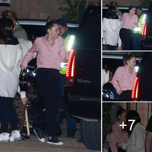 Miley Cyrus Enjoys Intimate Dinner at Exclusive Soho House Malibu